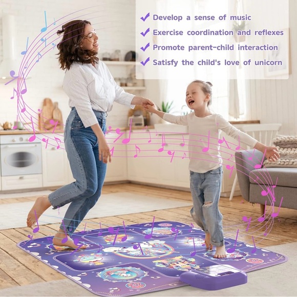 Interactive Purple Musical Playmat - Picture 7 of 7